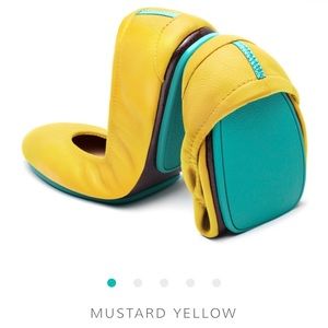 Tieks Mustard Yellow